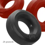 Huj3 C-Ring 3-Pack - Cherry / Ice BDSM & Kink Oxballs