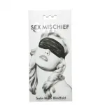 Sex and Mischief Satin Blindfold - Black BDSM & Kink Sportsheets