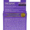 Trojan Her Pleasure Sensations Lubricated Condoms - 3 Pack Lubes & Essentials Paradise Marketing