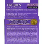Trojan Her Pleasure Sensations Lubricated Condoms - 3 Pack Lubes & Essentials Paradise Marketing