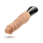 Dr. Skin Silicone - Dr. Knight - Thrusting Gyrating Vibrating Dildo - Beige Vibrators Blush