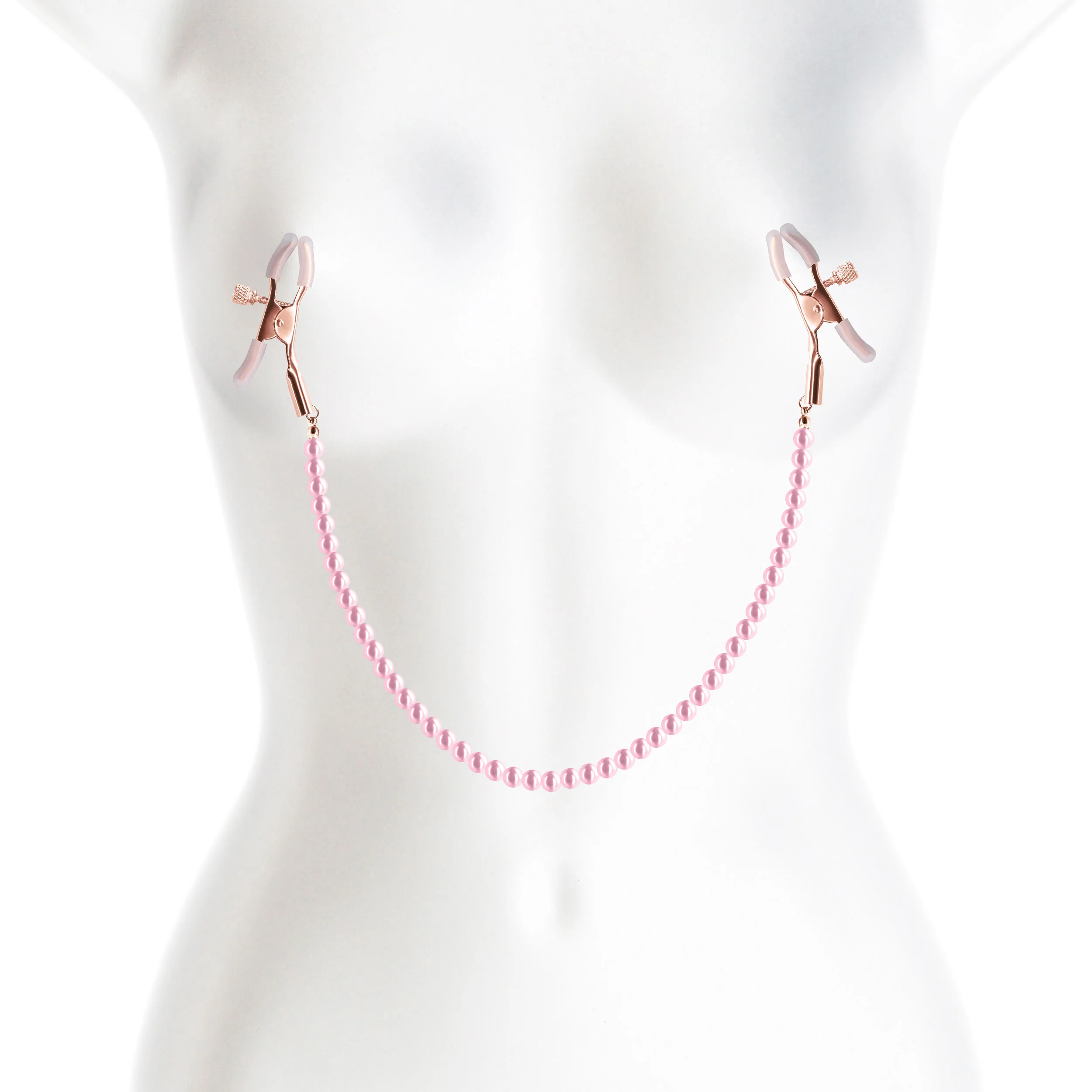 Bound - Nipple Clamps - Dc1 - Pink Nipple Stimulators | Nipple Jewelry nsnovelties