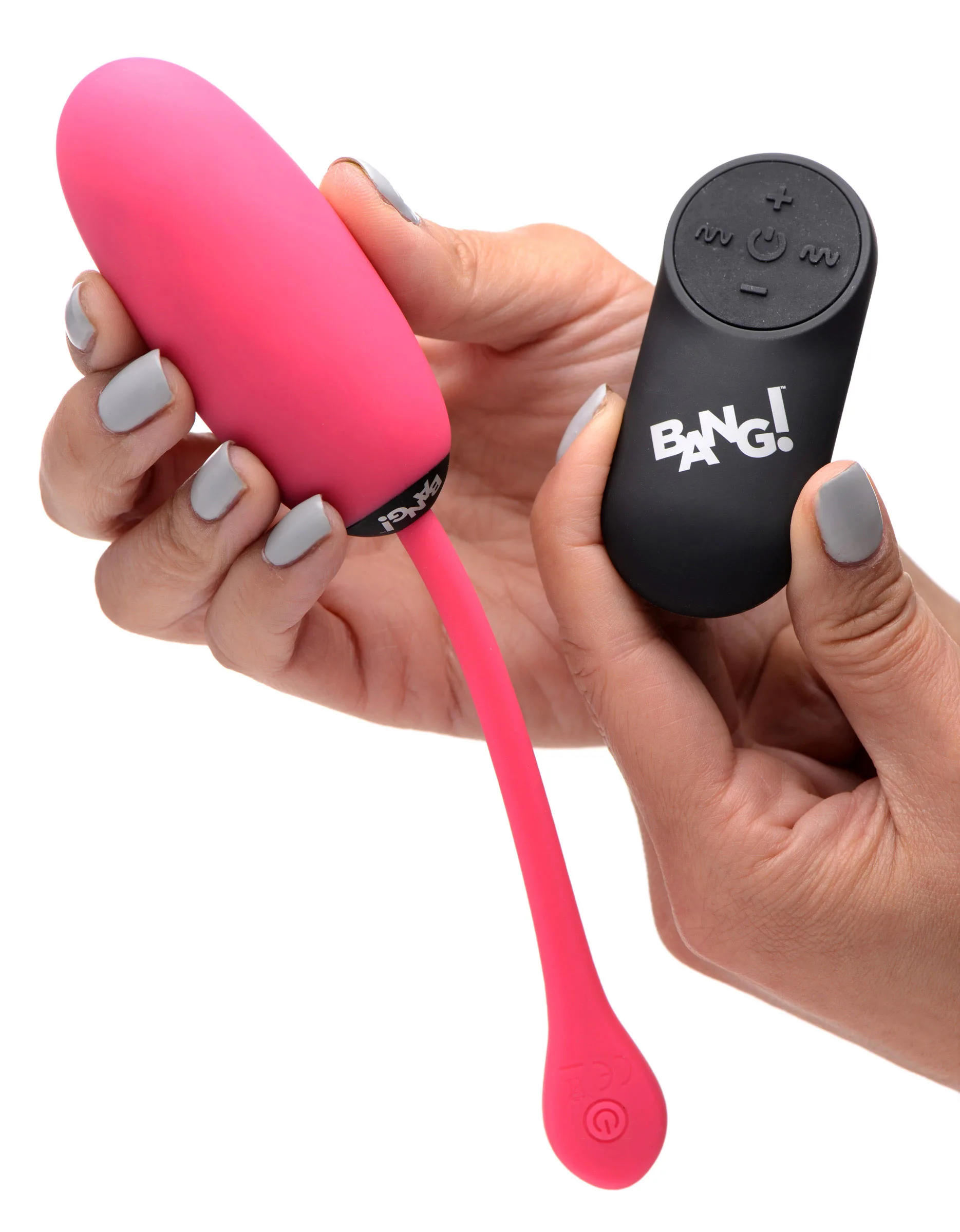 28x Plush Egg and Remote - Pink Vibrators XR Brands
