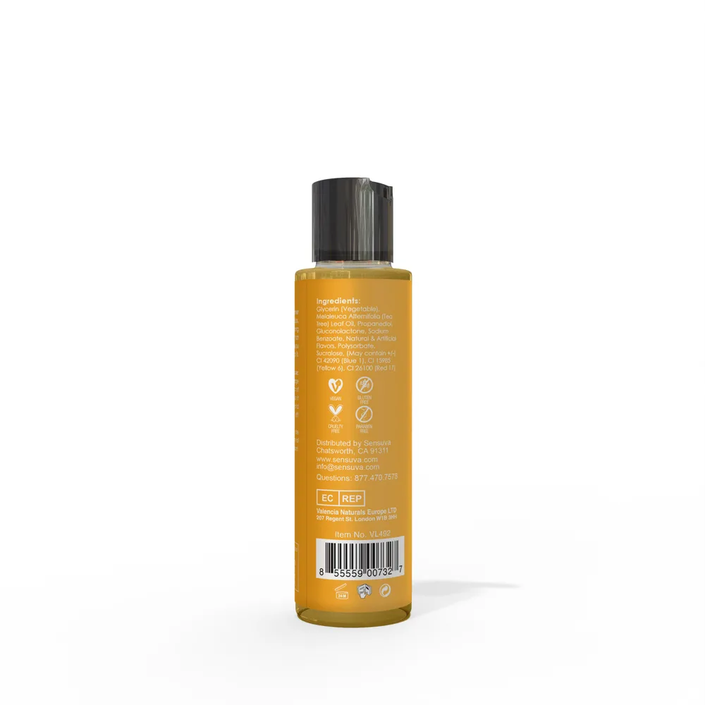 Sizzle Lips Warming Edible Gel - Hot Butter Rum - 4.2 Oz. Body & Beauty Sensuva