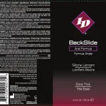 ID Backslide Silicone Lubricant 4.4 Oz Anal Play I.D. Lubricants
