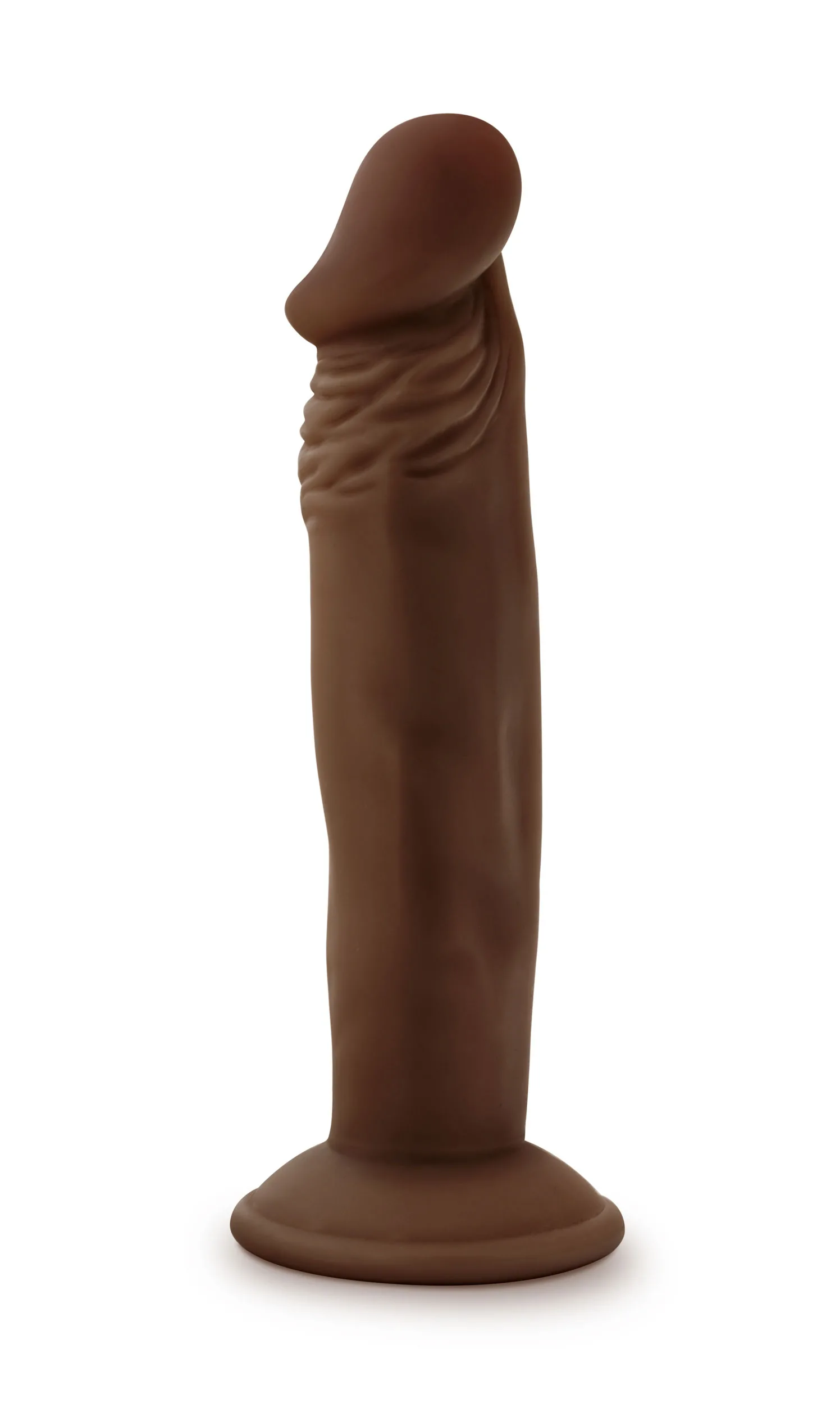 Dr. Skin Plus - 6 Inch Posable Dildo - Chocolate Dildos Blush