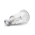 Temptasia Clit Cylinder - 1.2 Inch Diameter - Clear Strokers & Pumps Blush