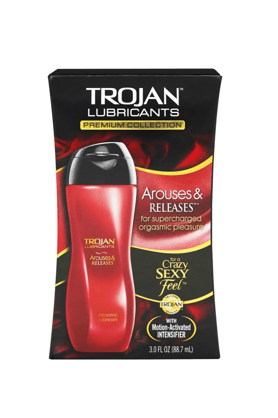 Trojan Arouses and Releases - 3 Fl. Oz. Lubes & Essentials Paradise Marketing