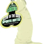 Dicky Chug Sports Bottle - Glow-in-the-Dark Novelty Hott Products