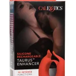 Silicone Rechargeable Taurus Enhancer - Red Enhancers CalExotics