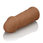 Futorotic Penis Extender - Brown Penis Extension & Sleeves | Non-Vibrating CalExotics