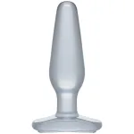 Crystal Jellies Butt Plug - Medium - Clear Anal Play Doc Johnson