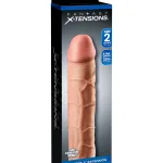 Fantasy X-Tension Perfect 2-Inch Extension Penis Extension & Sleeves | Non-Vibrating Pipedream