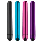 10x Slim Metallic Bullet - Pink Vibrators XR Brands