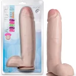 Au Naturel - Huge - 10 Inch Dildo - Vanilla Dildos Blush
