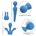 Couture Collection Body Wand Kit - Blue Festival & Rave CalExotics