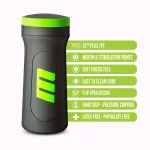 M for Men - M2 - Male Masturbator Cup - Black Strokers & Pumps Blush