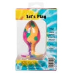 Cheeky Large Tie-Dye Plug Anal Play CalExotics