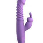 Fantasy for Her Her Thrusting Silicone Rabbit Festival & Rave Pipedream