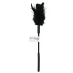 Sex and Mischief Feather Tickler - Black BDSM & Kink Sportsheets
