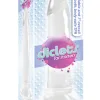 The 9's - Diclet's 7 Inch Jelly Dong - Clear Clear Dildos Icon Brands