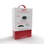 Premium Dual Vibe Remote and Egg - Black Vibrators Screaming O