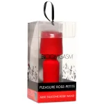 Pleasure Rose-Petite Mini Silicone Rose Wand - Red Vibrators XR Brands