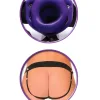 Fetish Fantasy Series for Him or Her Hollow Strap-on - Purple Anal Play Pipedream