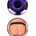 Fetish Fantasy Series for Him or Her Hollow Strap-on - Purple Anal Play Pipedream