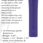 Full Coverage - Purple Vibrators Evolved Novelties