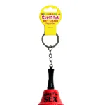 Super Fun Key Chain, Ring for Sex - Red Novelty Little Genie