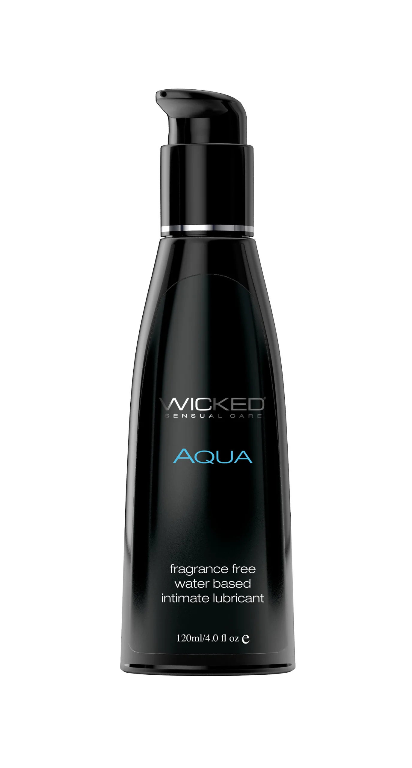 Aqua Water-Based Lubricant - 4 Fl. Oz. Lubes & Essentials Wicked Sensual Care