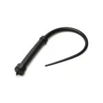 Viper Tail Silicone Whip - Black BDSM & Kink XR Brands
