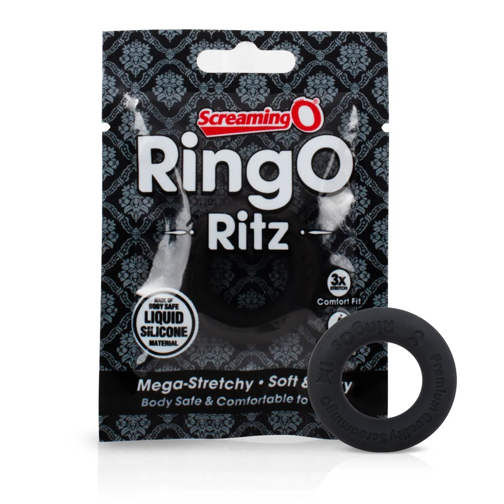 Ringo Ritz - Black Cockrings Screaming O