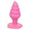 Naughty Bits Yum Bum Ice Cream Cone Butt Plug - Pink Anal Play CalExotics