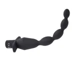 Vibrating Butt Beads - Black Vibrators Evolved Novelties