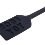 Edge Fuck Toy Silicone Paddle - Black BDSM & Kink Sportsheets
