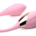 Shegasm 8x Tandem Plus Silicone Suction Clit Stimulator and Egg Vibrators XR Brands