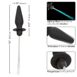 Southern Lights - Vibrating Light Up Anal Probe - Black Vibrators CalExotics