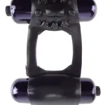 Fantasy C-Ringz Duo-Vibrating Super Ring Black Vibrators Pipedream