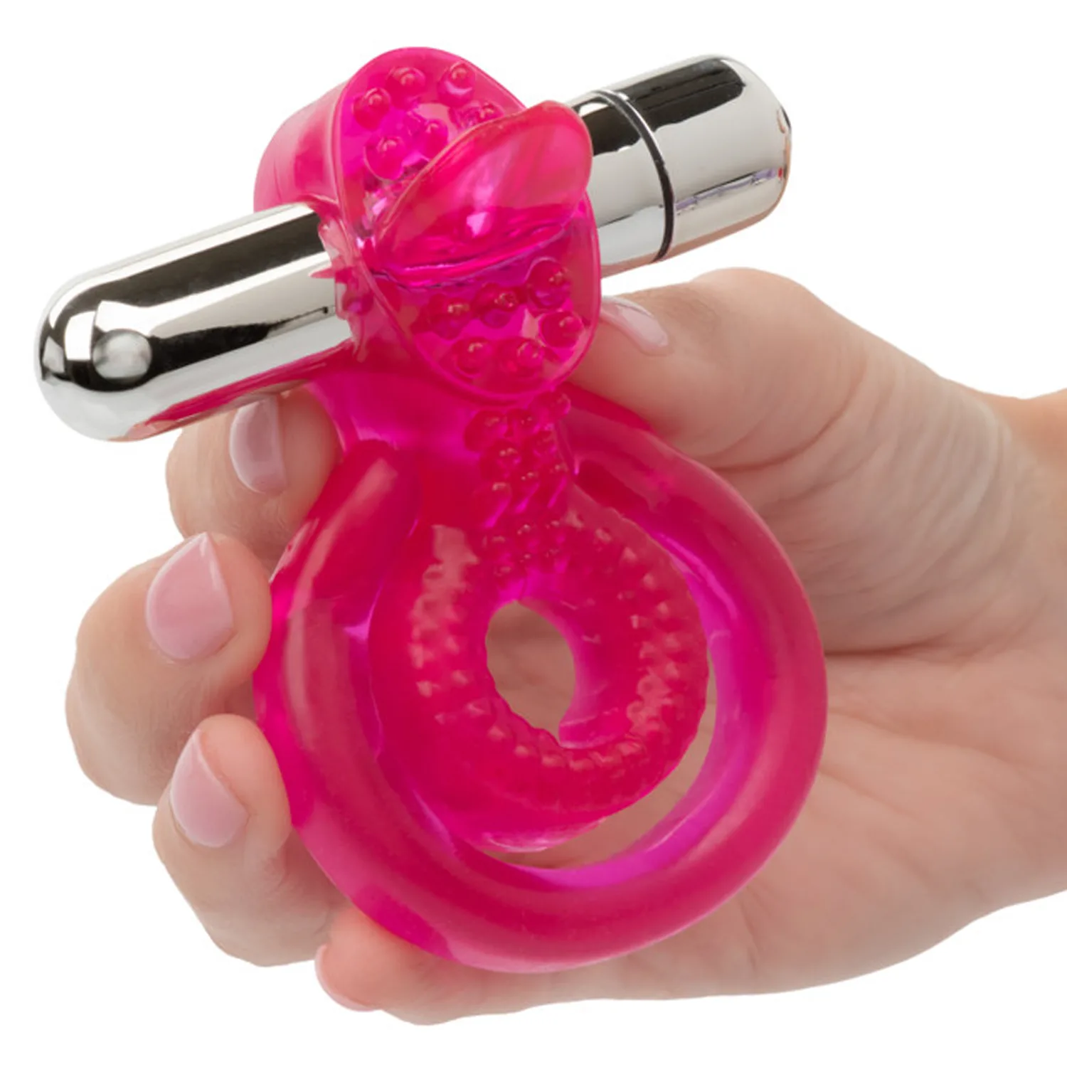 Dual Clit Flicker Clit Stimulators | Clit Stimulating Cockrings CalExotics