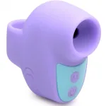 Shegasm Mini 12x Mini Silicone Clit Stimulator - Purple Vibrators XR Brands