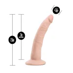 Au Naturel - 7 Inch Jack - Vanilla Dildos Blush
