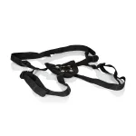 Lovers Super Strap - Universal Harness - Black Robes & Sleepwear CalExotics