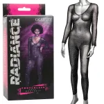 Radiance Crotchless Full Body Suit - One Size - Black Teddies & Bodysuits CalExotics