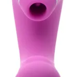 Shegasm 5 Star 10x Tapping G-Spot Vibe With Suction - Pink Vibrators XR Brands