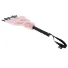 Brat Faux Fur Flogger - Pink/black BDSM & Kink Sportsheets