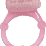 Humm Dinger Vibrating Penis Ring Clitoral Stimulator - Magenta Cockrings | Cockrings W/Clit Stimulators Hott Products