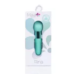 Rina Rechargeable Dual Motor Silicone 15- Function Vibrator - Green Vibrators Maia Toys