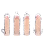 Magic Soft and Stretchy Tickler Sleeves Kit - Clear Lubes & Essentials Nasstoys